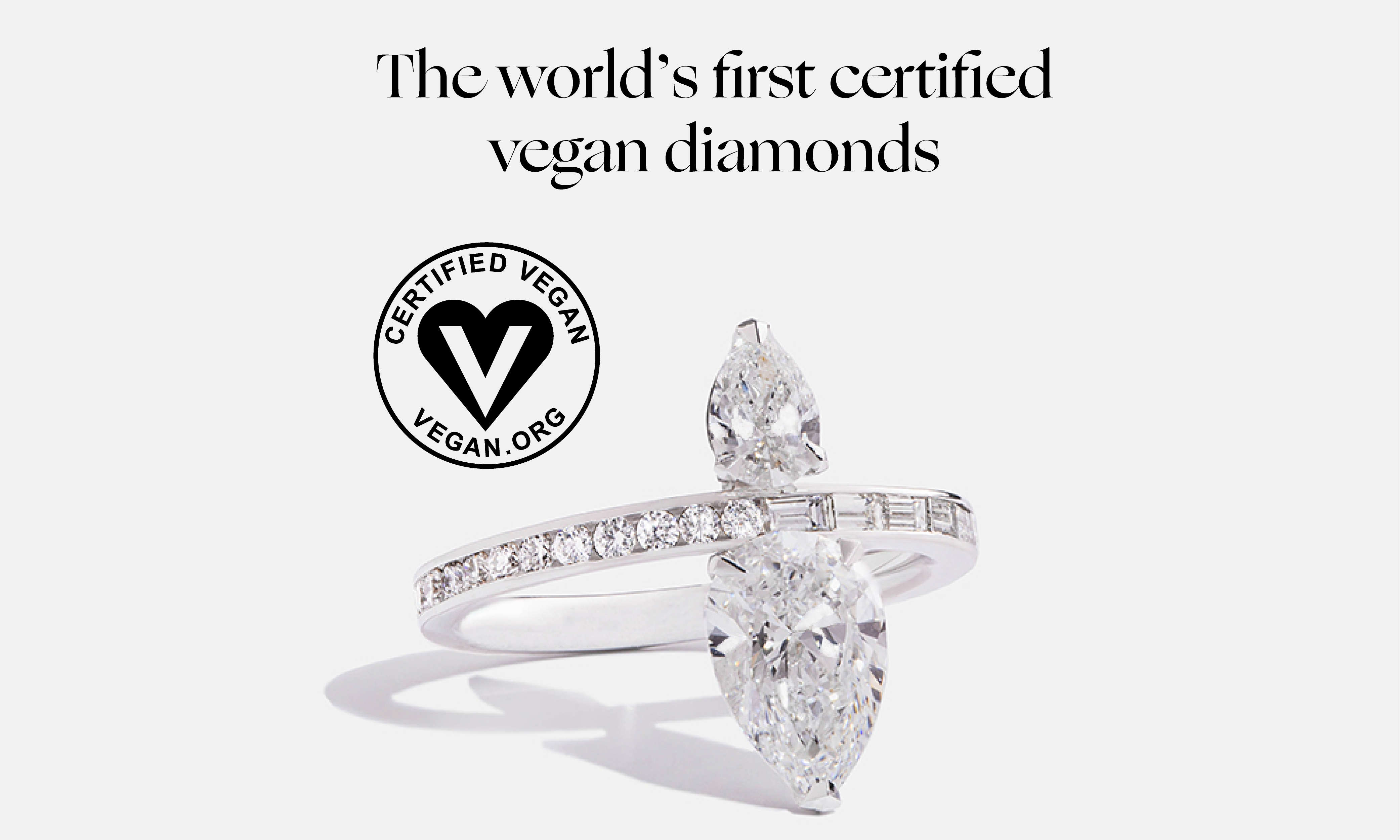 vegan diamond rings